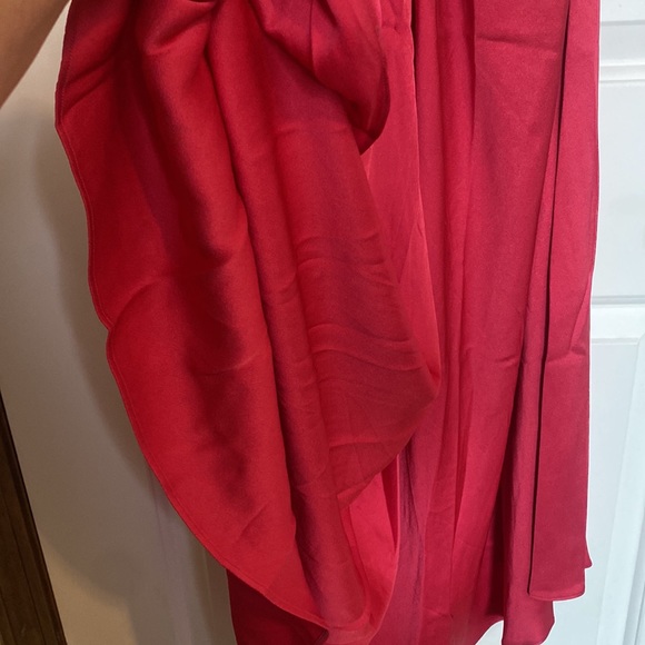 A.L.C. Inez Maxi Dress Deep Fucshia Size 6 EUC - Picture 9 of 12